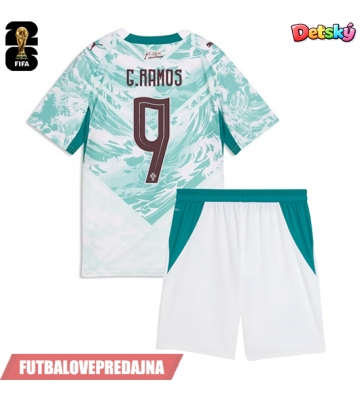 Lacne Dětský Futbalové dres Portugalsko Goncalo Ramos #9 MS 2026 Krátky Rukáv - Preč (+ trenírky)